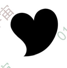 心形词云
